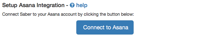 Asana Integration Stage 1